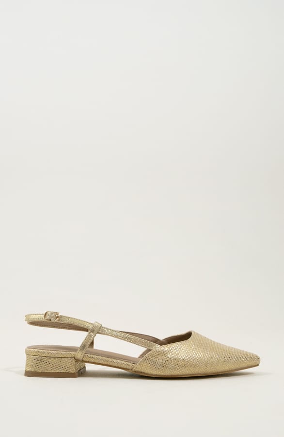 Luxe Slingback Mimi Goud – shoparchief