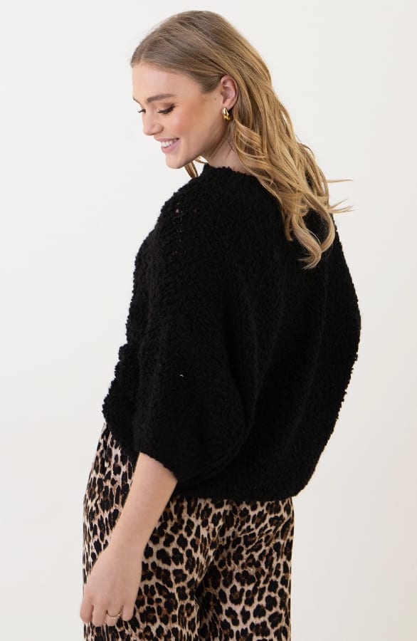Oversized Trui Boucle Marjolein Zwart – shoparchief — foto 3