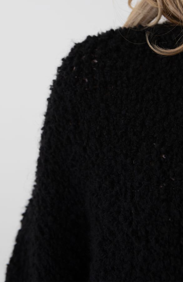 Oversized Trui Boucle Marjolein Zwart – shoparchief — foto 6