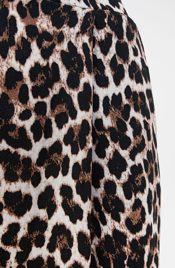 Pantalon Lilly Leopard Zwart Petite – shoparchief — foto 5