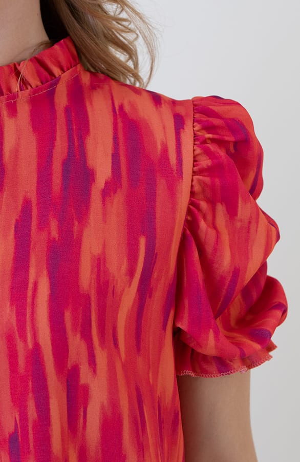 Ruches Col Top Myla Multicolor – shoparchief — foto 5
