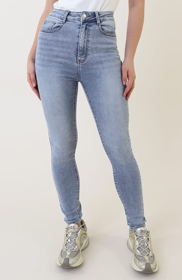 Stretch Skinny Jeans Dez Blue — foto 2