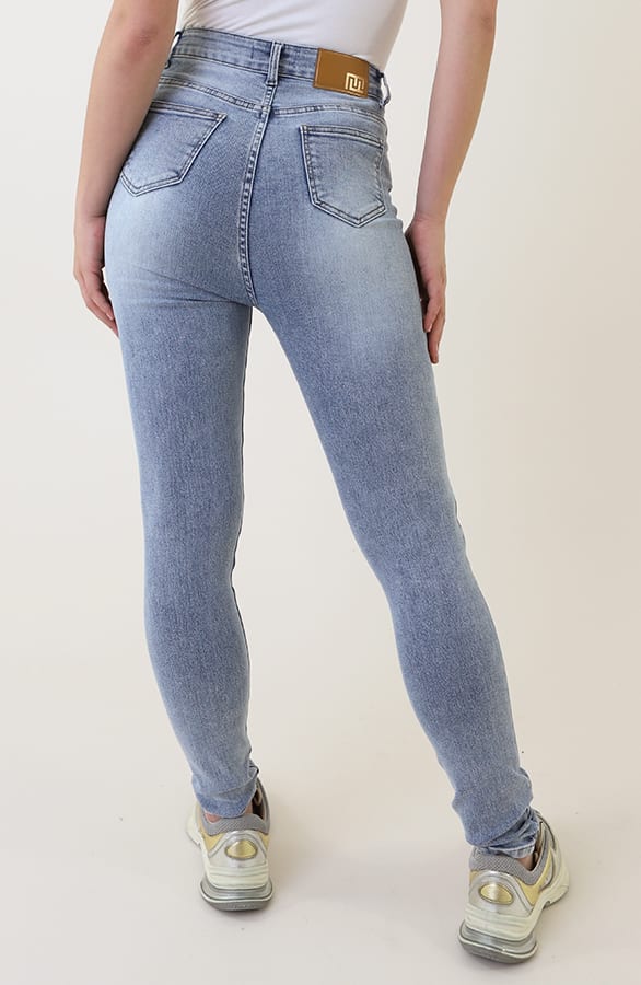 Stretch Skinny Jeans Dez Blue — foto 4