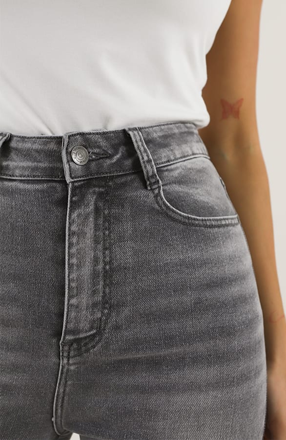 Stretch Skinny Jeans Dez Grey — foto 8