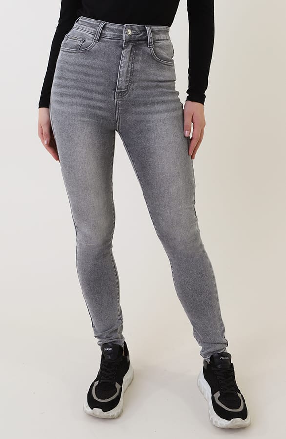 Stretch Skinny Jeans Dez Grey — foto 5