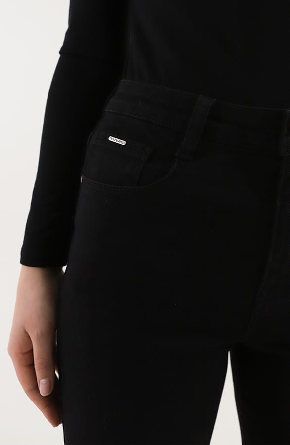 Wide Leg Jeans Dez Black — foto 5