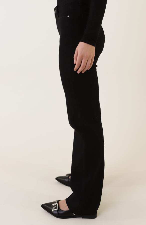 Wide Leg Jeans Dez Black — foto 4