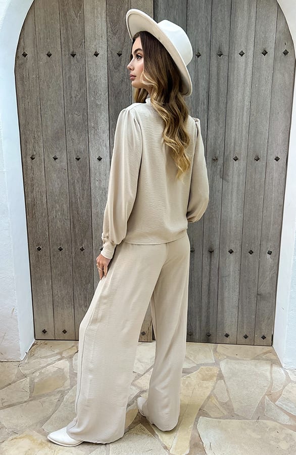 Pantalon Lilly Beige Regular – broeken — foto 3