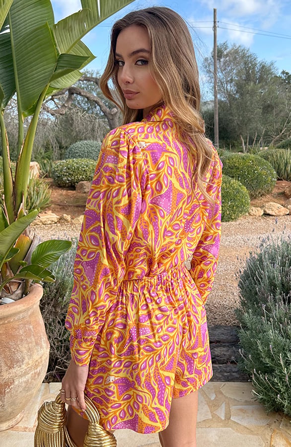 Blouse Met Details Djedi Blossom – shoparchief — foto 3