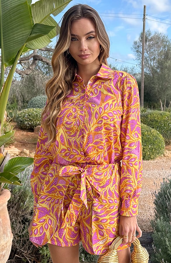 Blouse Met Details Djedi Blossom – shoparchief — foto 4