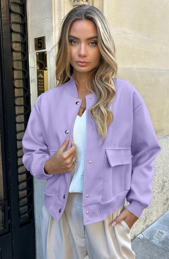 Bomberjacket Danita Lila – shoparchief — foto 4