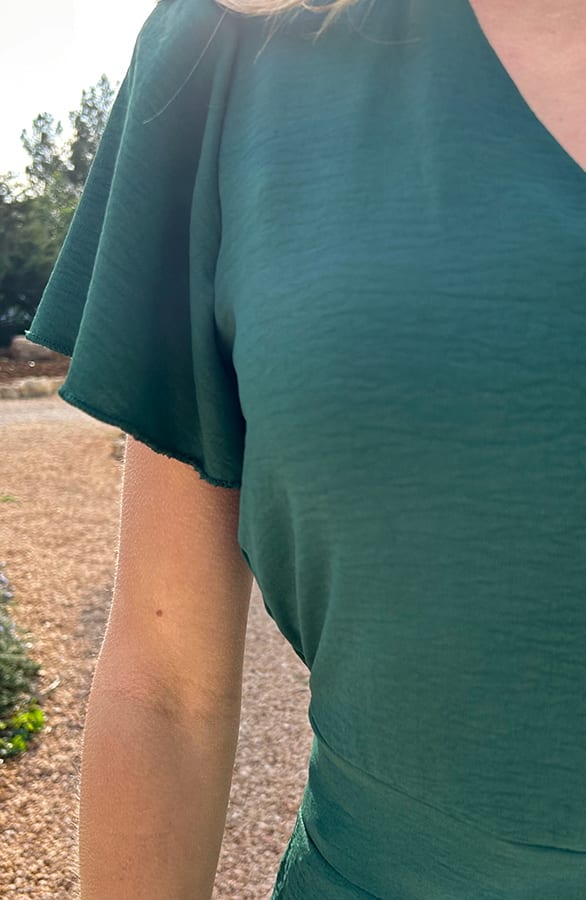 Knopen Playsuit Emerald – shoparchief — foto 5