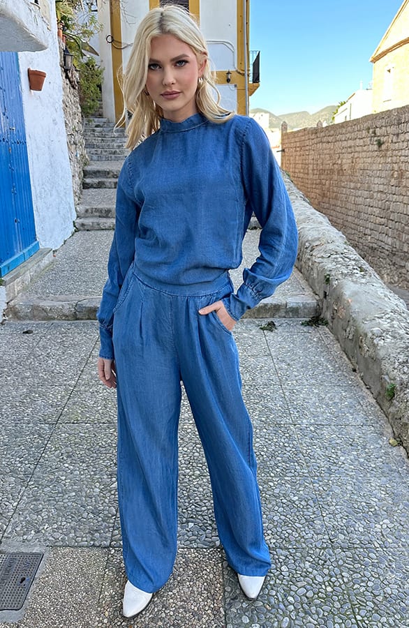 Pantalon Jolene Denim – shoparchief — foto 2
