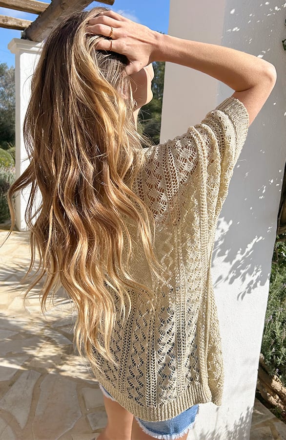 Soft Ibiza Cardigan Beau Goud – shoparchief — foto 2