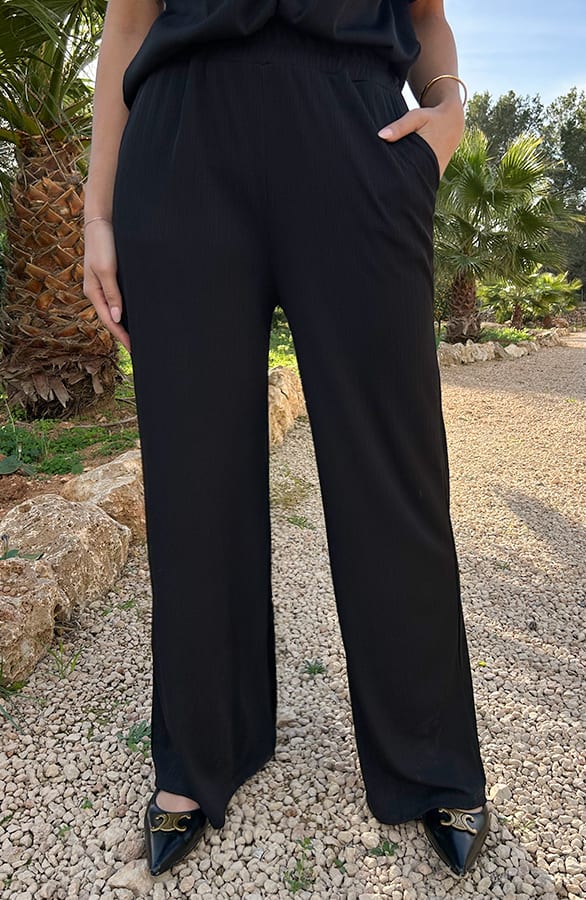 Soft Pantalon Lydia Zwart