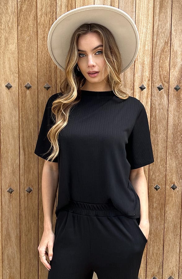 Soft Top Lydia Zwart – shoparchief — foto 5