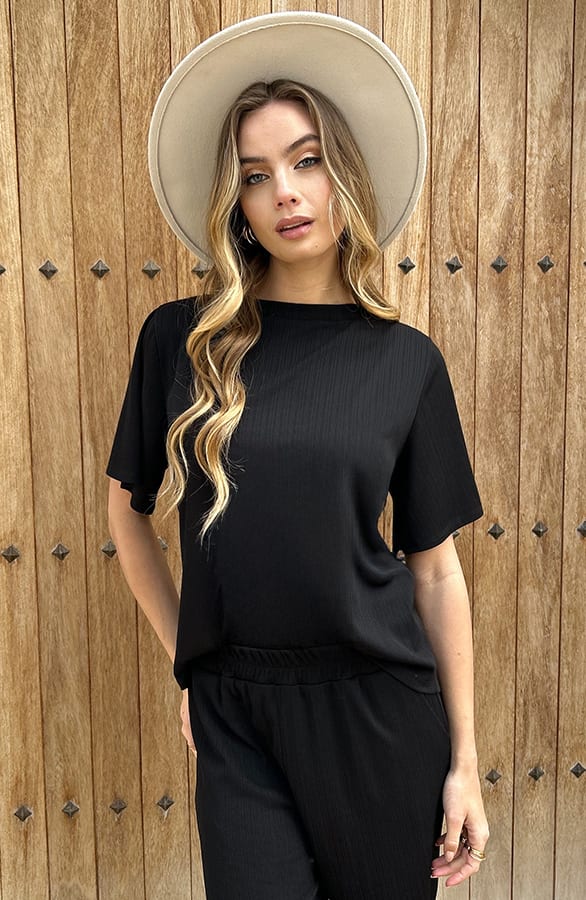 Soft Top Lydia Zwart – shoparchief — foto 4