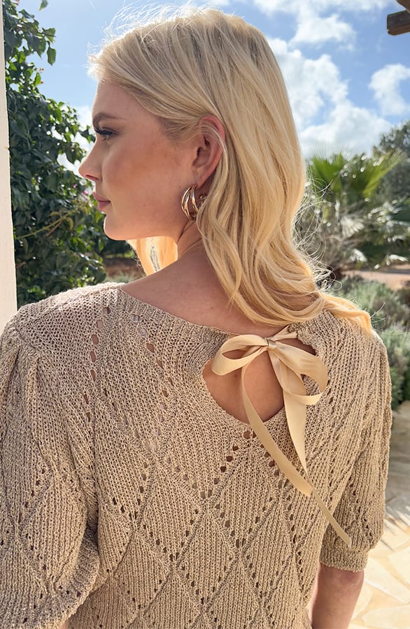 Strik Top Lurex Amara Gold – shirts & tops — foto 7