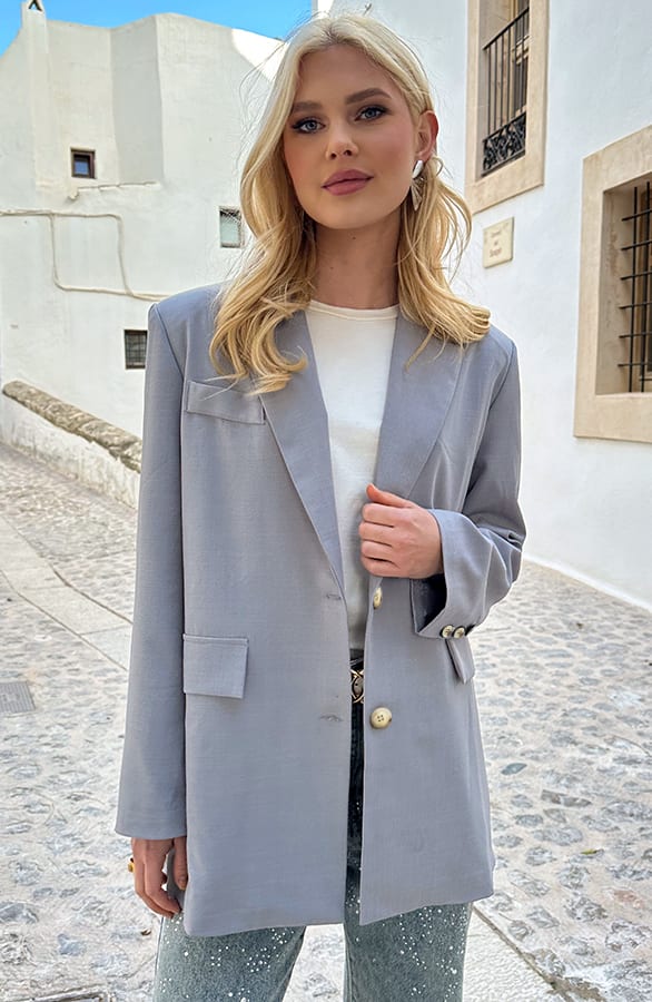 Ciao Amore Blazer Zara Grijs – shoparchief — foto 2