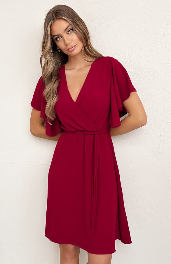 Jurk Nikkie Bordeaux 2.0 – shoparchief — foto 2