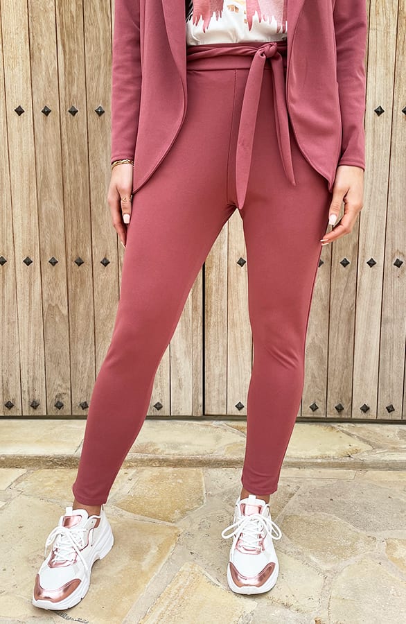 Strik Broek Claire Dust Roze – shoparchief