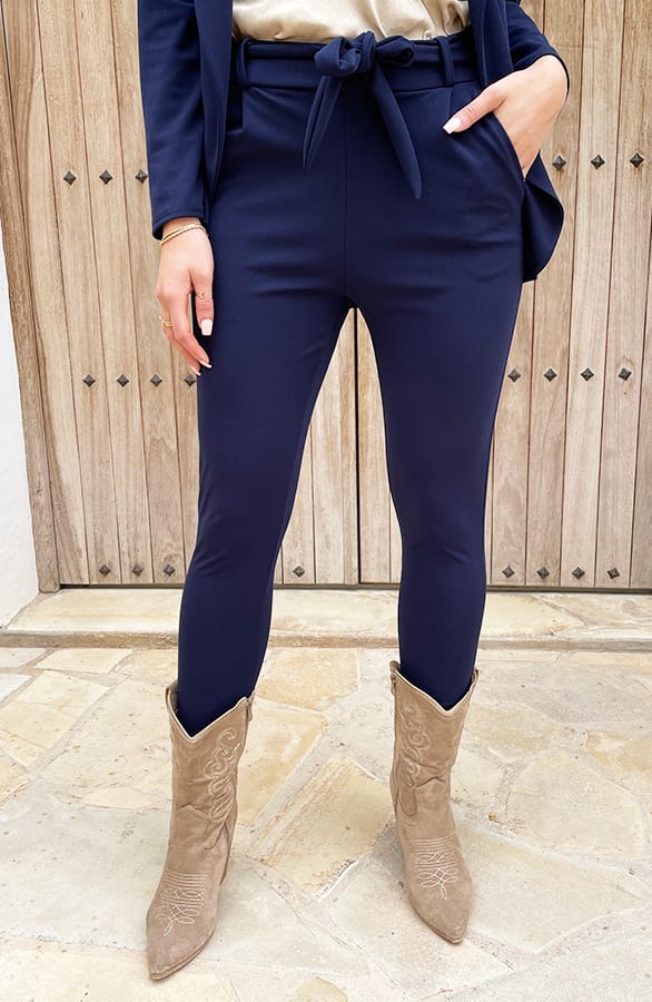 Strik Broek Claire Marine – shoparchief