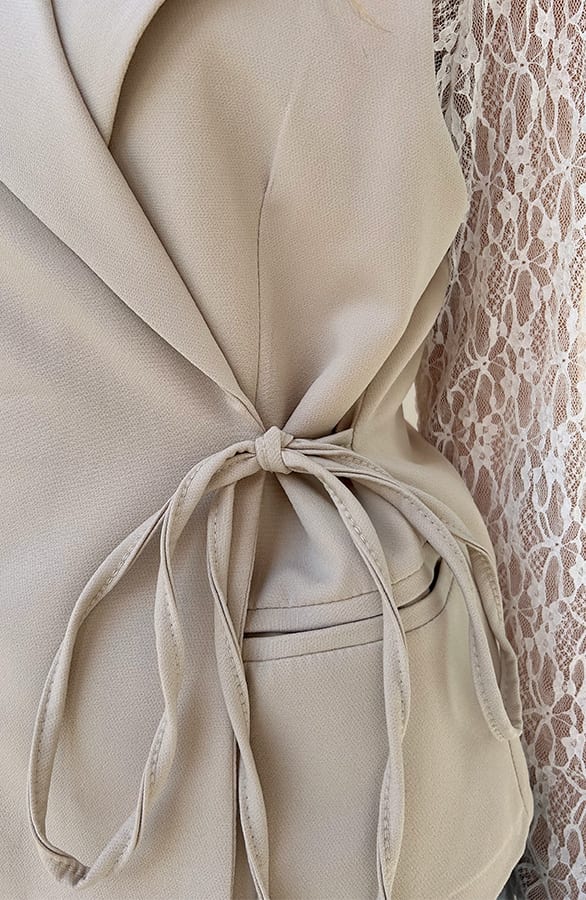 Strik Gilet Ginny Beige – shoparchief — foto 4
