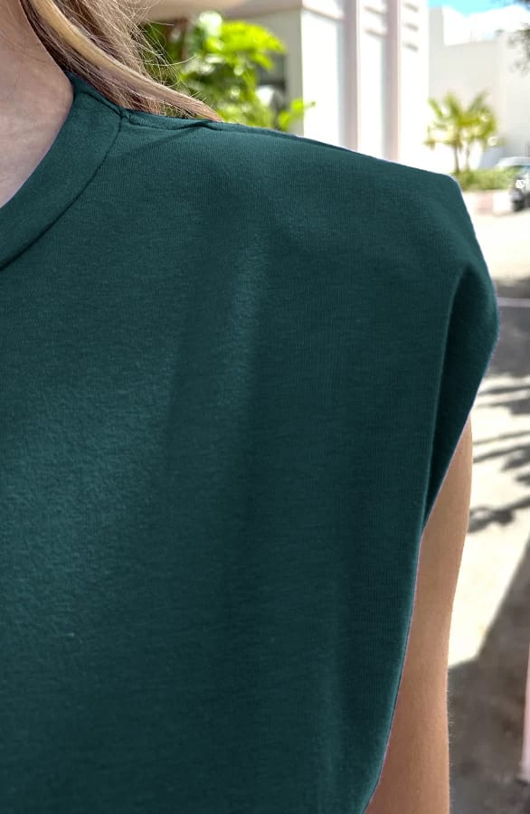 Top Schoudervulling Jade Emerald – shoparchief — foto 5