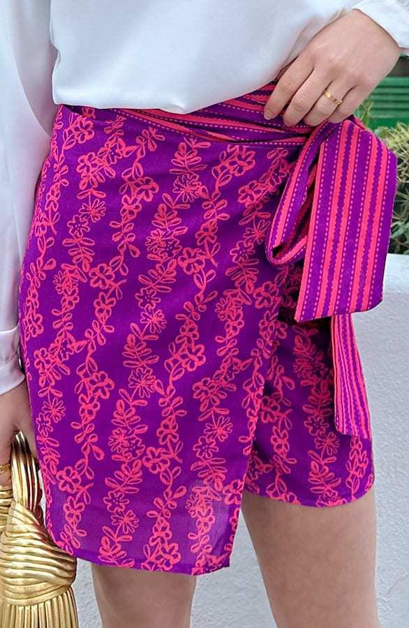 Wrap Skirt Savannah Paars – shoparchief — foto 19