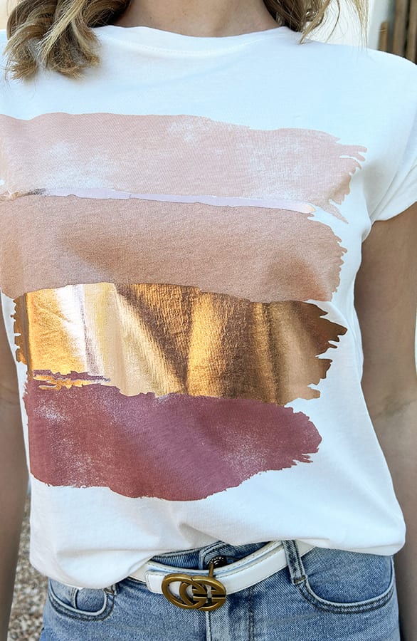 Banen T-Shirt Loeka Roze – shoparchief — foto 6
