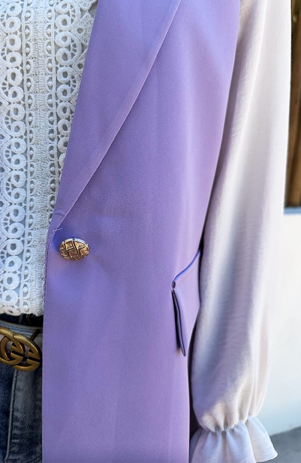 Blazer Gilet Sally Lila – shoparchief — foto 5