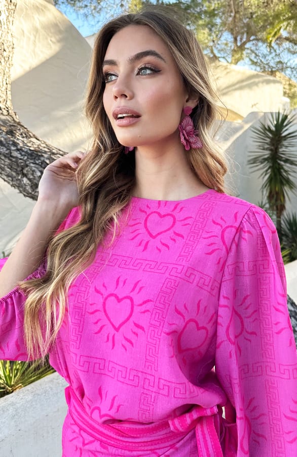 Bloom Oorbellen Liv Pink – accessoires — foto 4