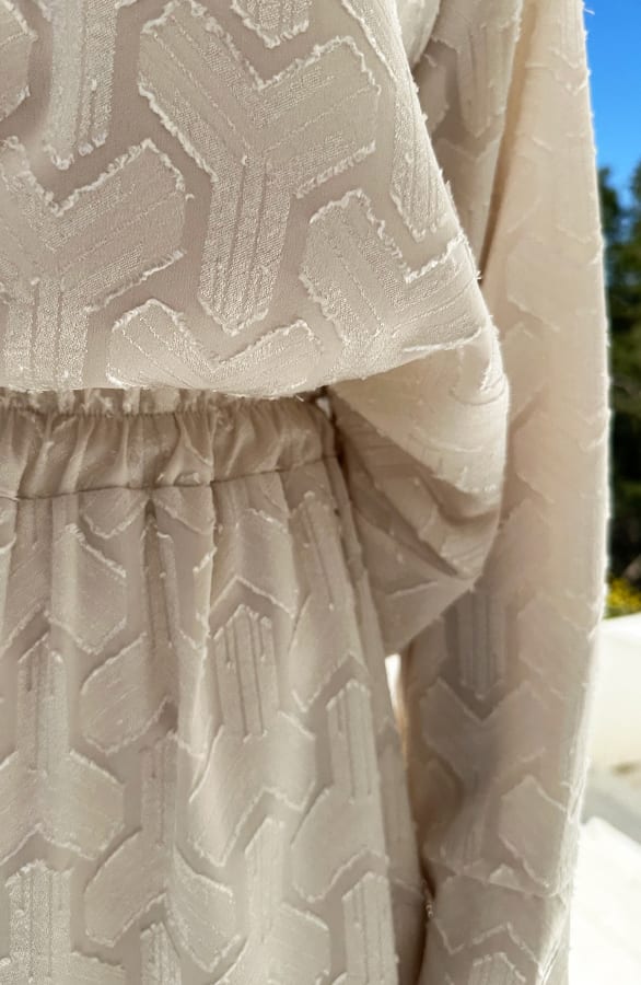 Bohemian Chevron Short Beige – shoparchief — foto 6