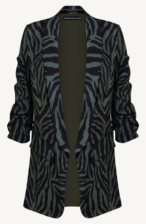 Dames Blazer Nore Zebra Army 2.0 – shoparchief