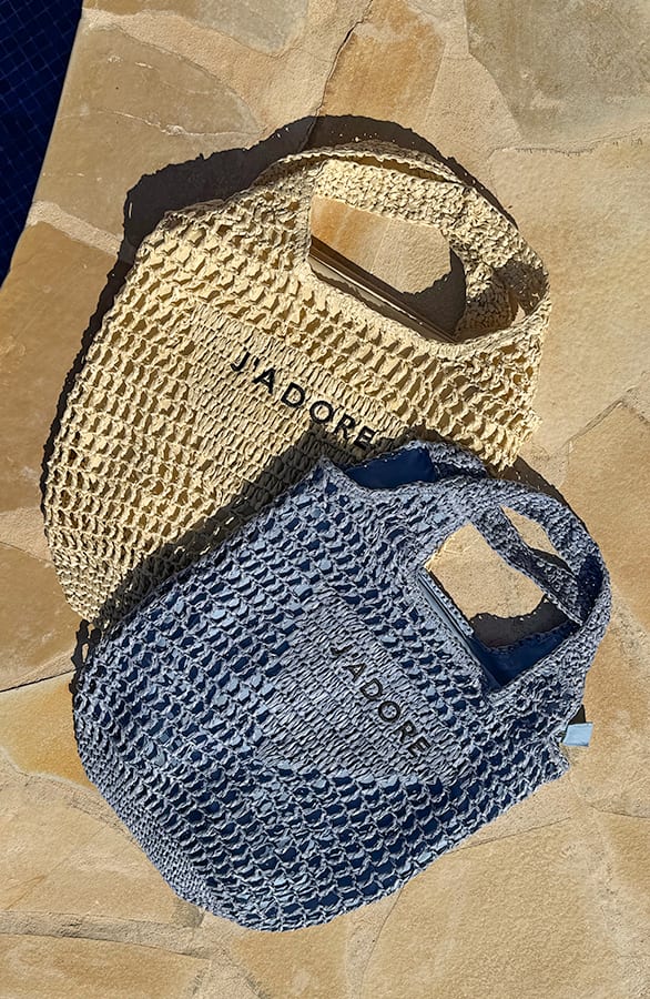 J Adore Tas Raffia Denim Blauw – shoparchief — foto 4