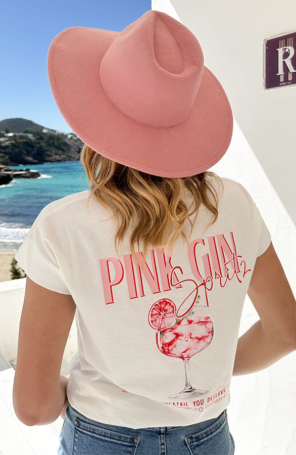 Pink Gin T-Shirt Roze – it-shirts — foto 4