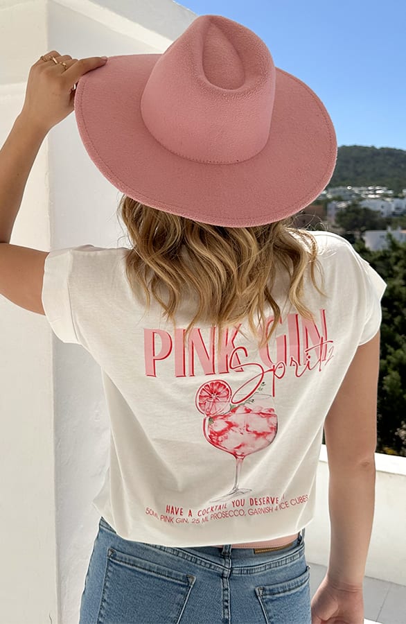 Pink Gin T-Shirt Roze – it-shirts