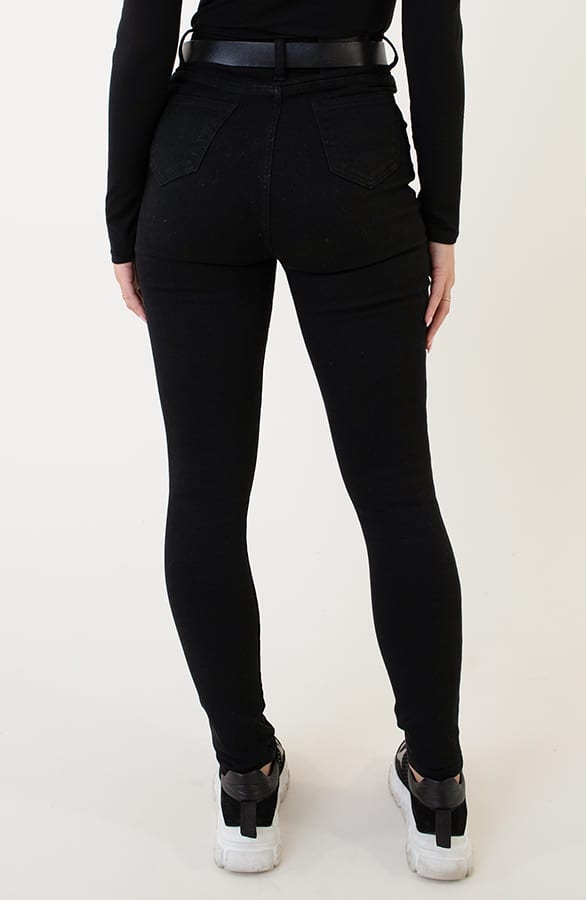Stretch Skinny Jeans Dez Black — foto 4