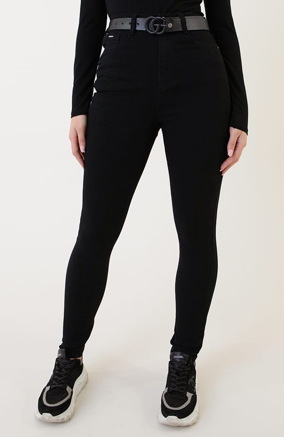 Stretch Skinny Jeans Dez Black — foto 3