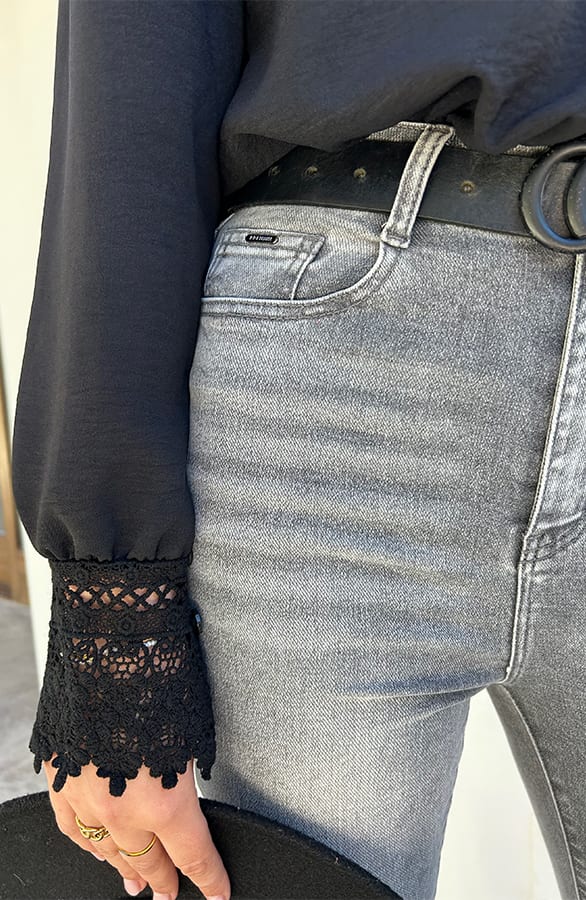 Stretch Skinny Jeans Dez Grey — foto 3