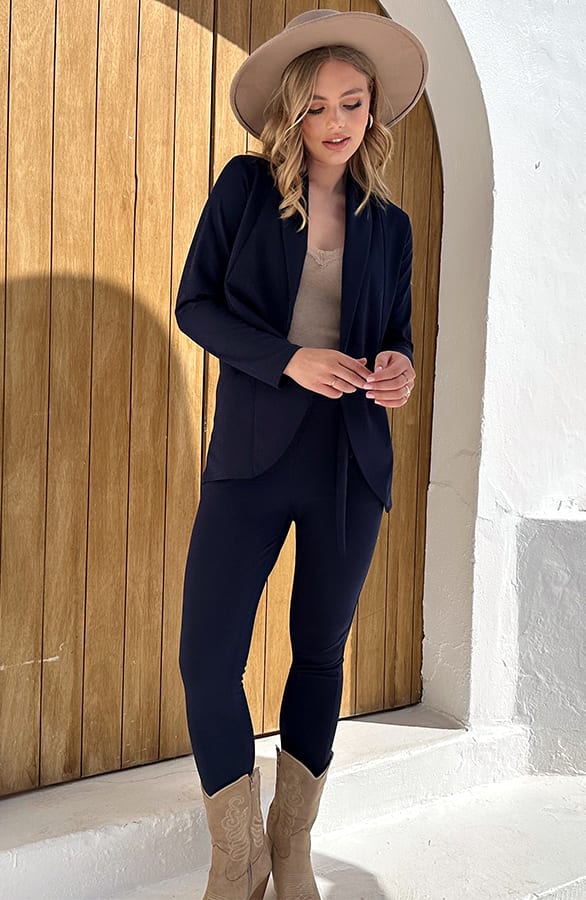 Strik Broek Claire Marine – shoparchief — foto 5