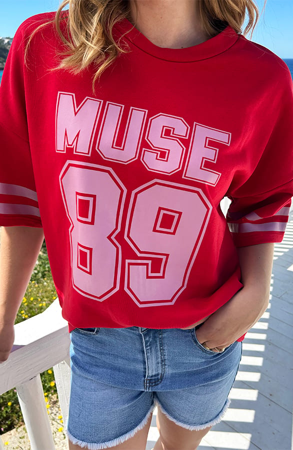 T-shirt 89 Jazz Rood – shoparchief — foto 6