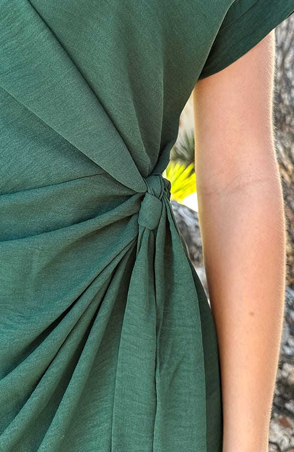 Wrap Jurk Fenna Emerald – alle jurkjes — foto 5