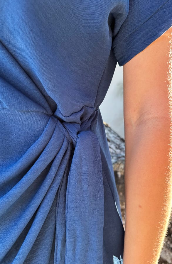 Wrap Jurk Fenna Night Blue – alle jurkjes — foto 5