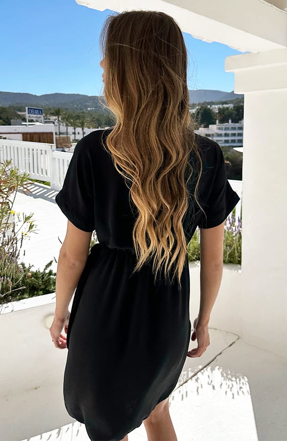 Wrap Jurk Fenna Zwart – alle jurkjes — foto 4