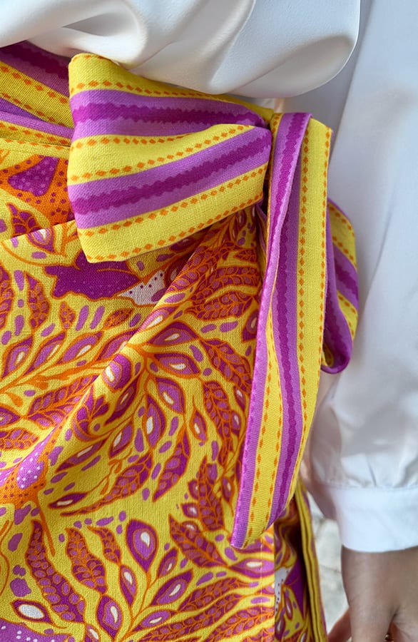 Wrap Skirt Savannah Oranje – shoparchief — foto 8