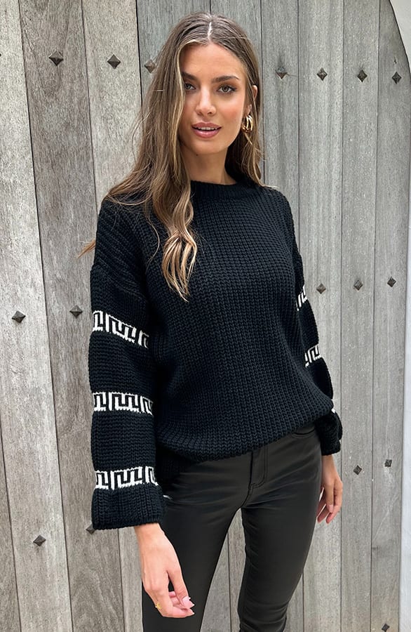 FMH Sweat Zwart Beige – shoparchief