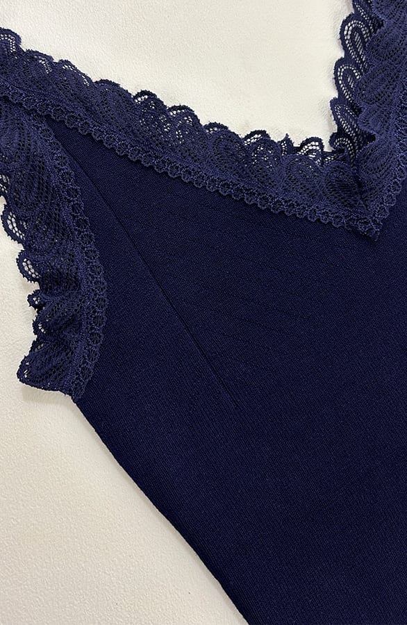 Kanten Top Zoë Navy – shoparchief — foto 4