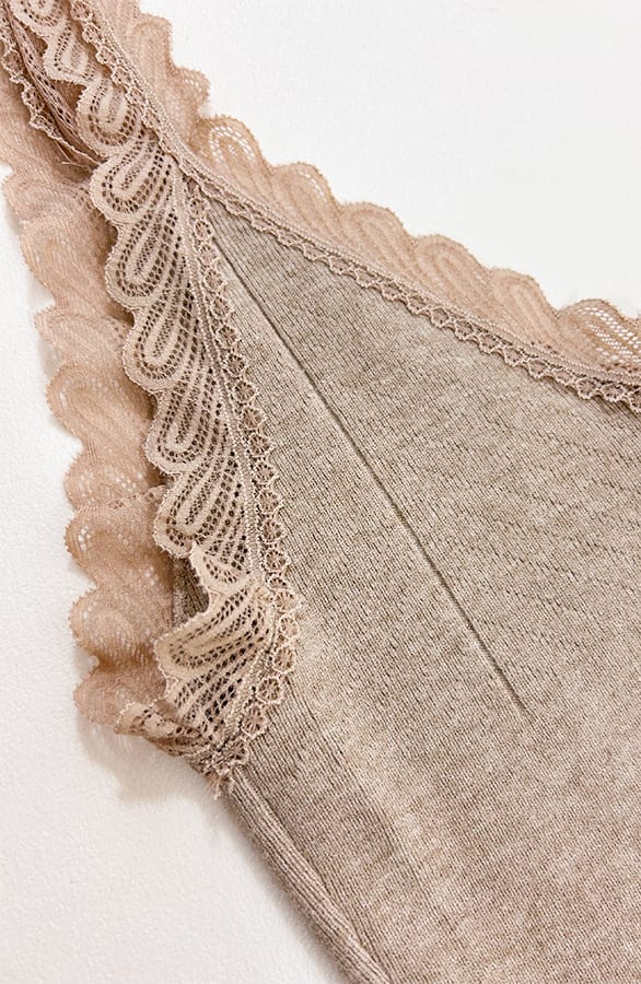 Kanten Top Zoë Taupe – shoparchief — foto 5