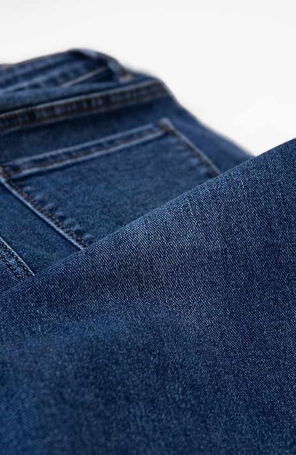 Wide Leg Jeans Dez Dark Blue — foto 5